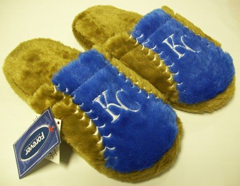 Kansas City Royals MLB Plush Slide Slippers