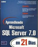 Review Pearson Educacion  / Aprendiendo MS SQL Server 7.0 en 21 dias