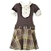 Girls Clothes Boutique GREEN PLAID Dress Fall Outfit BONNIE JEAN Girl 4-16