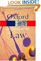 A Dictionary of Law (Oxford Paperback Reference)