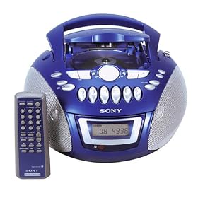 duplicate of B000067QFC -- Sony PSYC(TM) CD/Cassette Boombox with Digital Tuner (CFD-E75SAPPHIR) - Duplicate