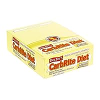 Doctor's CarbRite Diet Sugar Free Bar, Lemon Meringue, 2-Ounce Bars, 12-Count