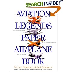 Aviation Legends Paper Airplane Book