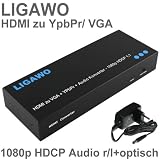 Ligawo � HDMI zu VGA YPbPr Component AV Konverter Converter 1080P FullHD HDCPvon "Ligawo �"