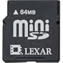 LEXAR MEDIA 64MB miniSD Card