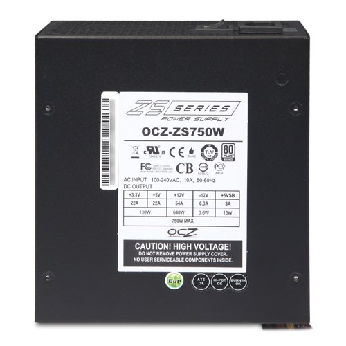 OCZ ModXStream Pro Power Supply OCZ Technology OCZ-ZS750W 8