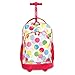 J World New York Sunny Rolling Backpack for School & Travel, 17 inch