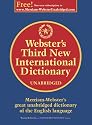 Third New International Dictionary of the English Language