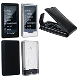 Microsoft Zune Hd Case Accessory Bundle(Leather Case + Silicone Skin + Crystal Hard Case)