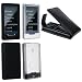 Microsoft Zune Hd Case Accessory Bundle(Leather Case + Silicone Skin + Crystal Hard Case)