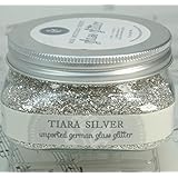Miss Mustard Seed Glass Glitter - Silver Tiara