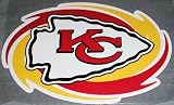 KANSAS CITY CHIEFS NFL Car Sport Magnet Bright Colors Big New 12"