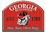 Georgia Bulldogs UGA Wooden Pub Style Bar Sign