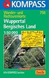  : Kompass Karten, Wuppertal, Bergisches Land: Wander- und Bikekarte