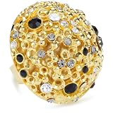 Joanna Laura Constantine Black and Crystal Gol