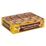 Keebler Sandwich Crackers, Toast & Peanut Butter, 8-Count Packages (Pack of 12)