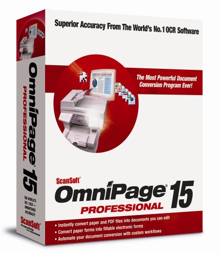 Omnipage Pro 15 Education Licence