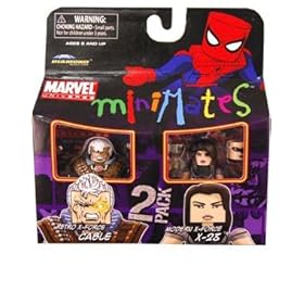 Marvel Minimates Series 32 Mini Figure 2Pack Retro XForce Cable Modern XForce X23