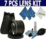 58MM 2.0X High Quality Telephoto Lens for OLYMPUS E-420 E-620 and CANON 350 ....