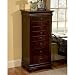 Louis Phillippe Jewelry Armoire - Marquis Cherry