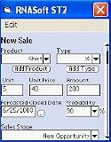 RNASoft's Sales Tracking Tool for Palm