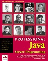 Professional Java Server Programming with Servlets, JavaServer Pages (JSP), XML, Enterprise JavaBeans (EJB), JNDI, CORBA, Jini and Javaspaces