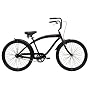 Nirve Red Star Men's Single Speed Cruiser Bike (26-Inch Wheels, Matte Black)