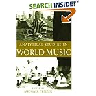 Click here to buy Analytical Studies in World Music: includes CD by  Michael Tenzer.