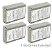 Kastar Battery (4-Pack) for Olympus BLN-1, BCN-1, BLN1 and Olympus OM-D E-M1, OM-D E-M5, PEN E-P5 Digital Cameras