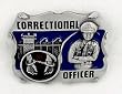 Correctional Officer (Occupation) Enamel Pewter Buckle