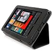 Kroo USA Manhattan Series PU Leather Cover Folio Case / Stand for Amazon Kindle Fire Tablet PC