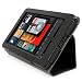 Kroo USA Manhattan Series PU Leather Cover Folio Case / Stand for Amazon Kindle Fire Tablet PC