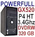 519KOeKpfTL. SL75  Dell Optiplex Gx520 Tower Computer Desktop Pc P4