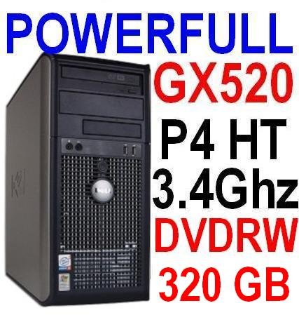 519KOeKpfTL Dell Optiplex Gx520 Tower Computer Desktop Pc P4
