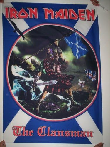 IRON MAIDEN 5x3 Feet Cloth Textile Fabric Poster