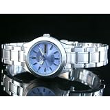 Seiko Wrist Watches-Seiko 5 Ladies SYMD89 Soft-Blue Dial Automatic Mechnical Salf-Winging Stainless... by Seiko