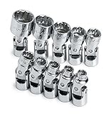 SK 4935 10 Piece 1/4-Inch Drive 12 Point 3/16-Inch to 9/16-Inch Flex Socket Set