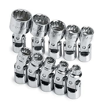 SK 4935 10 Piece 1/4-Inch Drive 12 Point 3/16-Inch to 9/16-Inch Flex Socket Set SK 4935 10 Piece 1/4-Inch Drive 12 Point 3/16-Inch to 9/16-Inch Flex Socket Set