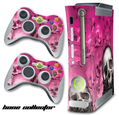 New XBOX 360 Console Protective Decal Skin - BoneCollector -