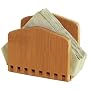 Lipper Bamboo Collection Adjustable Napkin Holder