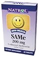 Natrol - Same (Mood Enhancer), 400 mg, 20 tablets