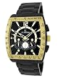 Le Chateau Black IP Watch w/Chrono & Military time "Sports Dinamica" Collection #5409MCHR