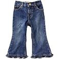ruffle flare jeans