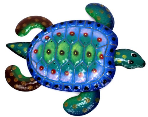 Metal Ocean Garden Art - Sea Turtle