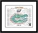 2006 Florida Gators NCAA Framed Photograph Tournament Brackets