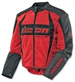 Icon ARC Jacket , Color: Red, Size: Lg 2820-1118