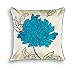 Jeff Banks Antigua Cushion, 45 x 45 cm, Teal