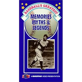 Baseball's Greatest Memories Myths [VHS]