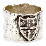 Pyrrha Wax Seals Mini Fleur De Lis Band Ring