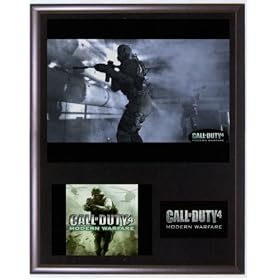 Call of Duty 4 (CoD4) Collectible Plaque Series (#1) w/ Card
